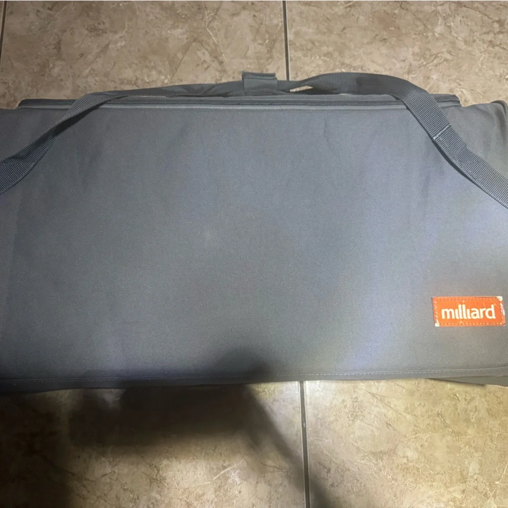 Milliard Foldable Travel Mattress CertiPUR-US Foam w/ Carrying Bag